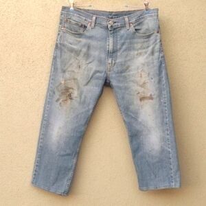 Stained Levi's Stretch 505 38x24